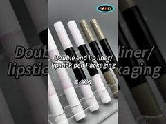 Scherpbare lippenstift lippenstift pen container plastic lippenstift potlood voor effectief branding