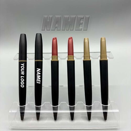 Laatste bedrijfsblogs E-858 Dual-End Eyeliner Pen Tube met 3 originele gedifferentieerde ontwerpen