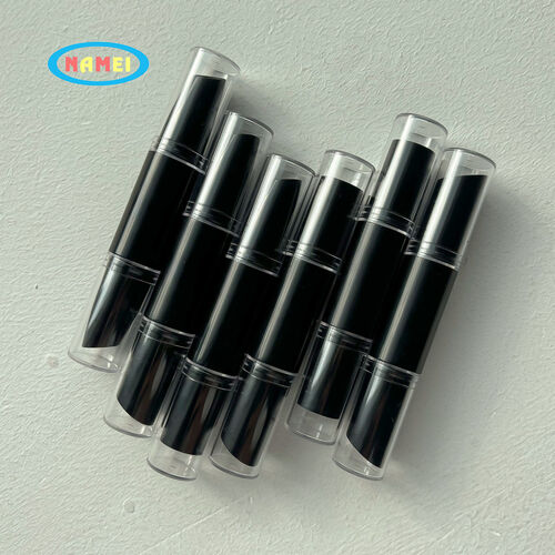 Laatste bedrijfsblogs Dubbele kamer make-up stick tube. Dubbele kant cosmetische verpakkingsoplossing.
