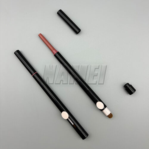 Laatste bedrijfsblogs Twee-einde terugtrekbare cosmetische pen behuizing voor moderne make-up innovatie