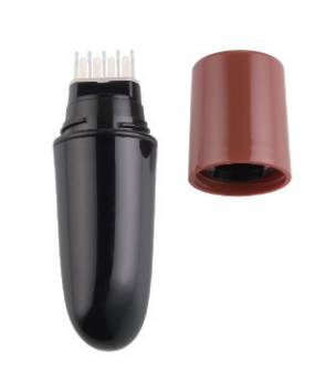 Laatste bedrijfsblogs E-206 Cotton Wick 5-polige viltstift cosmetische pen voor haar- en make-upproducten, ideaal om uw eigen make-uplijn te creëren