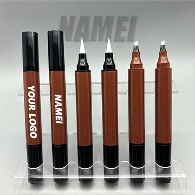 Goede prijs. Groothandel 2 in 1 wenkbrauwen potlood en eyeliner aanpassen drukken lege wenkbrauwen potlood en eyeliner buis container online