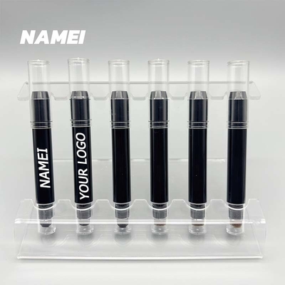 Goede prijs. oogschaduw pen 2 in 1 dubbel eind oogschaduw potlood container met spons voor make-up verpakking online