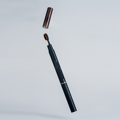 Goede prijs. Cosmetische verpakking ronde wenkbrauwen potlood lege buis kan bodem vullen plastic wenkbrauwen potlood container groothandel online