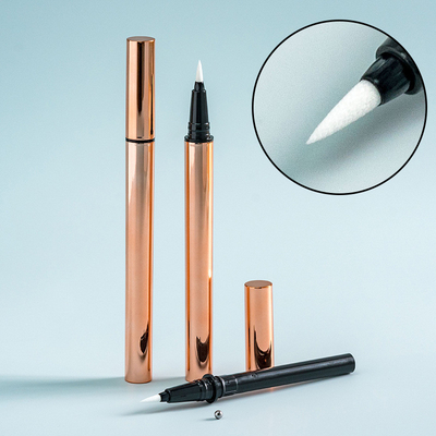 Goede prijs. professionele make-up tube eyeliner lege verpakking Rocking bead vloeibare goud eyeliner tube Custom eyeliner verpakking pen online
