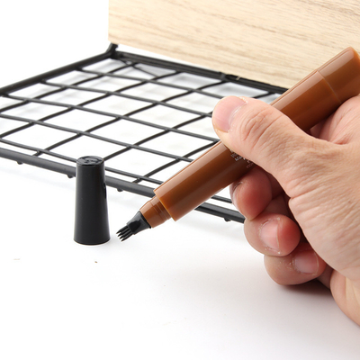 Goede prijs. Nieuw ontwerp warm saling vloeibare 4-punt wenkbrauwen pen creëren natuurlijke wenkbrauwen custom privé logo lege vloeibare wenkbrauwen potlood tu online