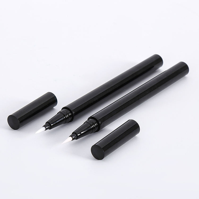 Goede prijs. Cosmetic packaging material for thin Eyeliner pen thin liquid Eye line pencil with steel beads empty black container online