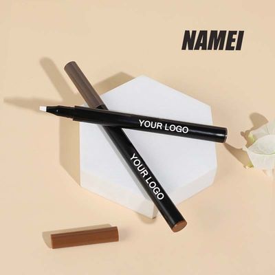 Goede prijs. Eyebrow Pencil Waterproof Fork Tip Eyebrow Tattoo Pen Tube OEM Four Tips Eyebrow Pencil online