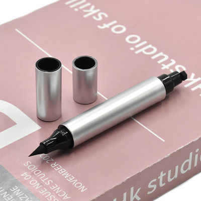 Goede prijs. Customize Empty Double Head 2 In 1 Liquid Winged Eyeliner Stamp Pen Tube Eye Liner Packaging Pencil Container online