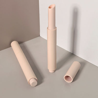 Goede prijs. Cylindrische bevel onderknop Lipstick Tube Lip Glaze Tube Container Press Type Lipstick Tube Verpakkingsmateriaal online