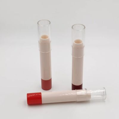 Goede prijs. Fancy Ronde Lipstick Tubes Plastic Lipbalm Container Private Label Slim Lipbalm Tube Highlight Contouring Stick Tube online