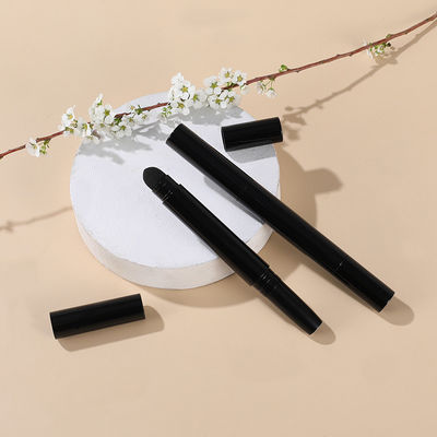 Goede prijs. Logo drukken wit zwart rond gevormd leeg lippenbalsem blush container fundering concealer stick tube online