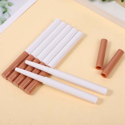 Goede prijs. Leeg eyeliner lijm pen liggende zijderup pen waterdicht duurzaam op maat gel eyeliner potlood Container online