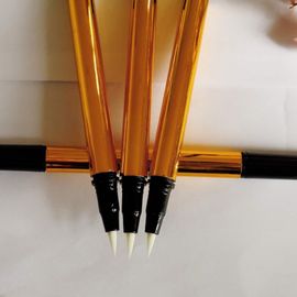 Goede prijs. Warm stempelen Custom Double Ended Eyeliner Plastic Twee gezichten Eyeliner online
